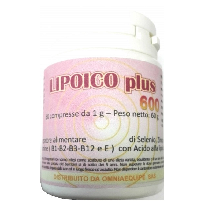 Lipoico Plus 600 60 Compresse