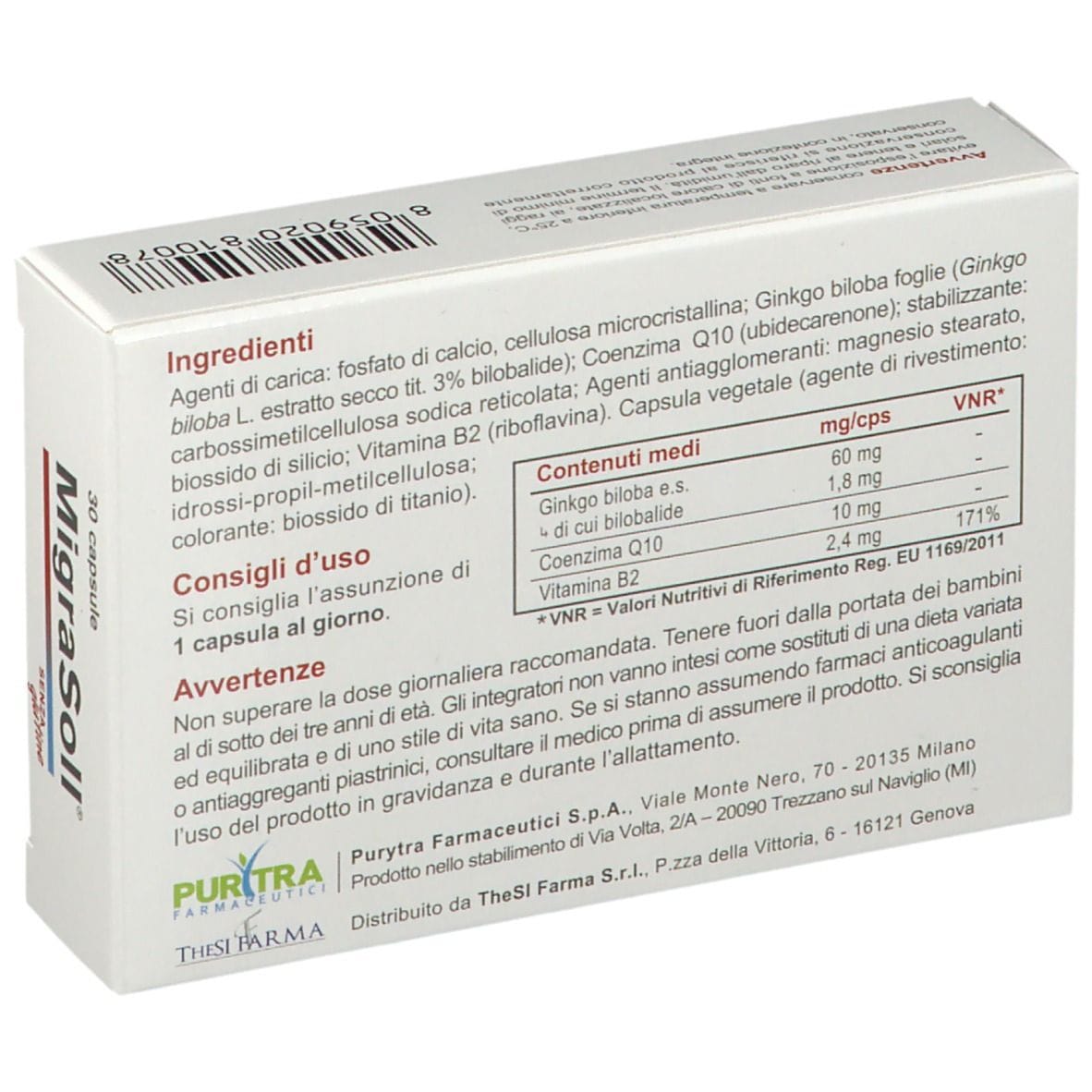 MIGRASOLL 30 CAPSULE