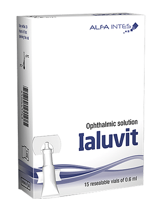 IALUVIT SOLUZIONE OFTALMICA 15 FLACONCINI 0,6 ML