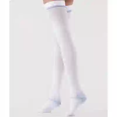 VARISAN ATE 18MMHG CALZA AUTOREGGENTE AG P I COT BIANCO XS