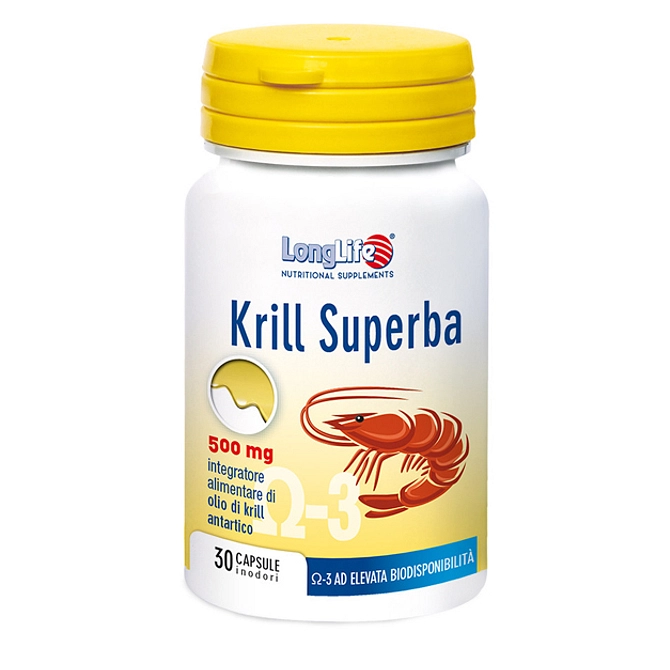 Longlife Krill Superba 30 Capsule