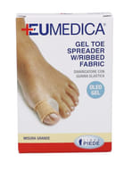 DIVARICATORE GEL TOE SPREADER CON BASE DI TESSUTO TUBOLARE ELASTICO L