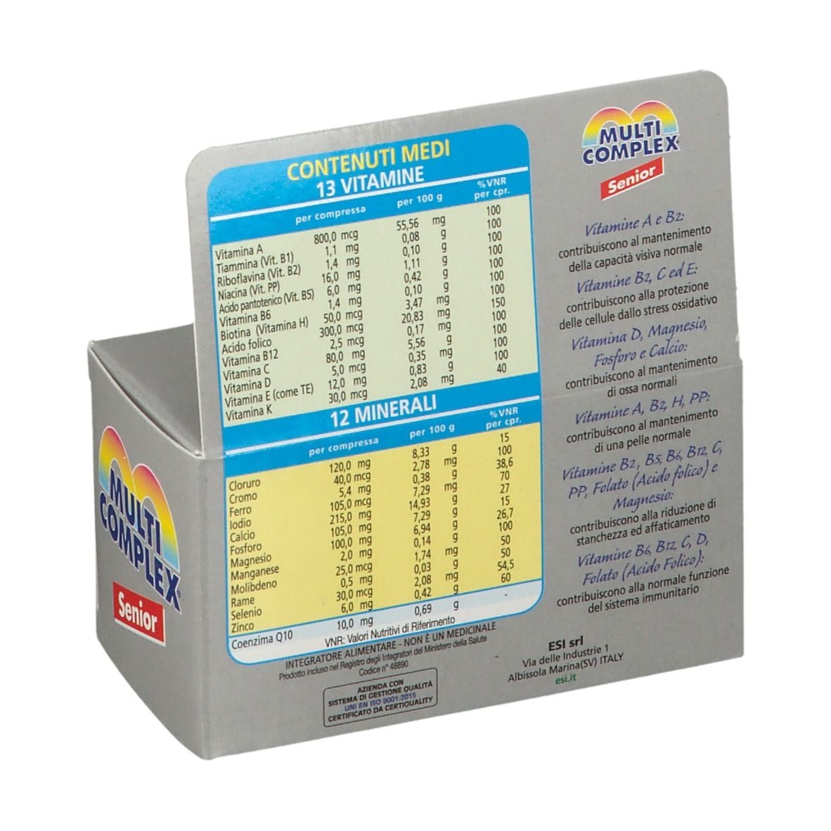 ESI MULTICOMPLEX SENIOR 30 COMPRESSE