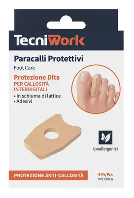 PARACALLI PER CALLI MORBIDI CONFEZIONE DA 9 PEZZI PARACALLI PER CALLI MORBIDI CONFEZIONE DA 9 PEZZI