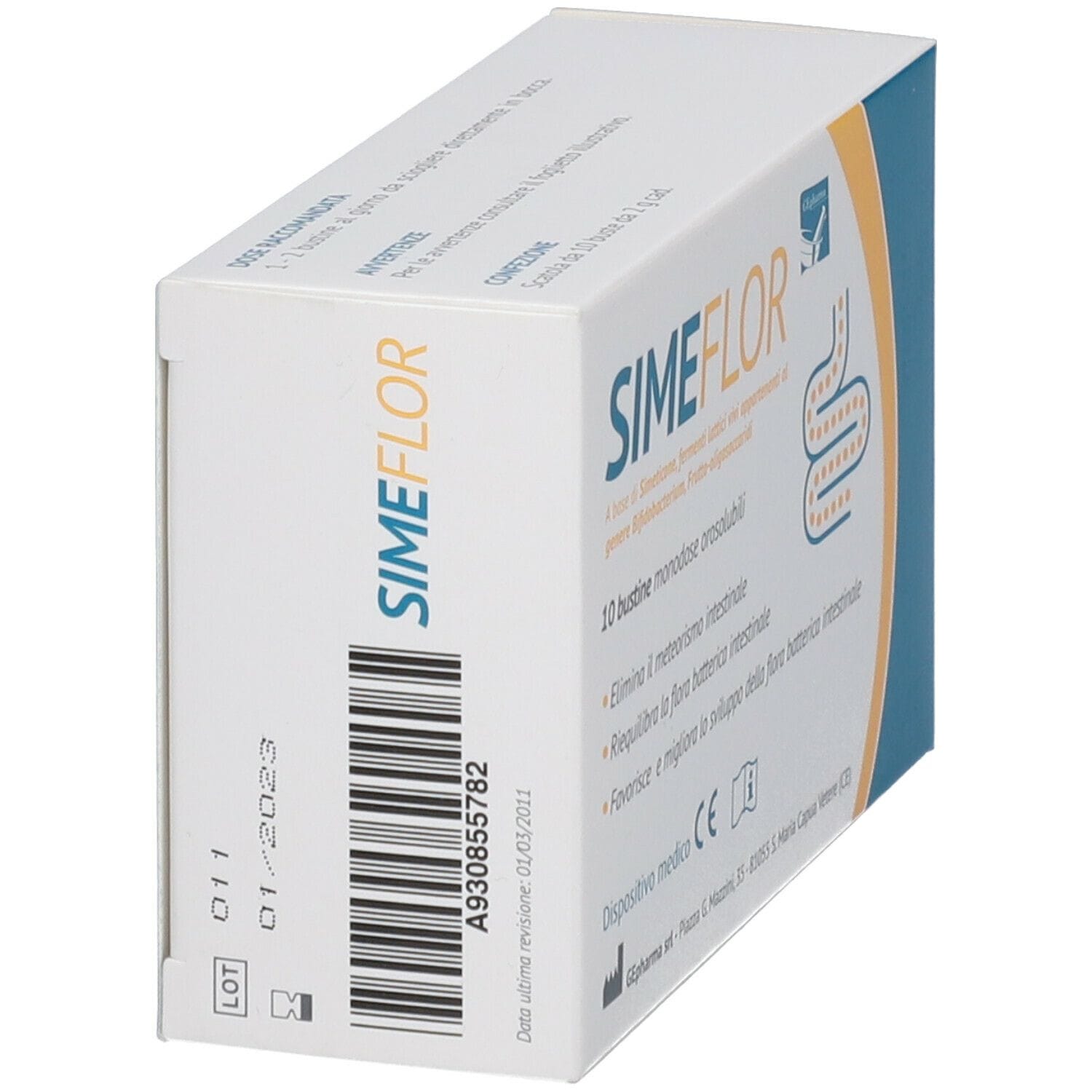 SIMEFLOR POLVERE OROSOLUBILE 10 BUSTINE MONODOSE 2 G