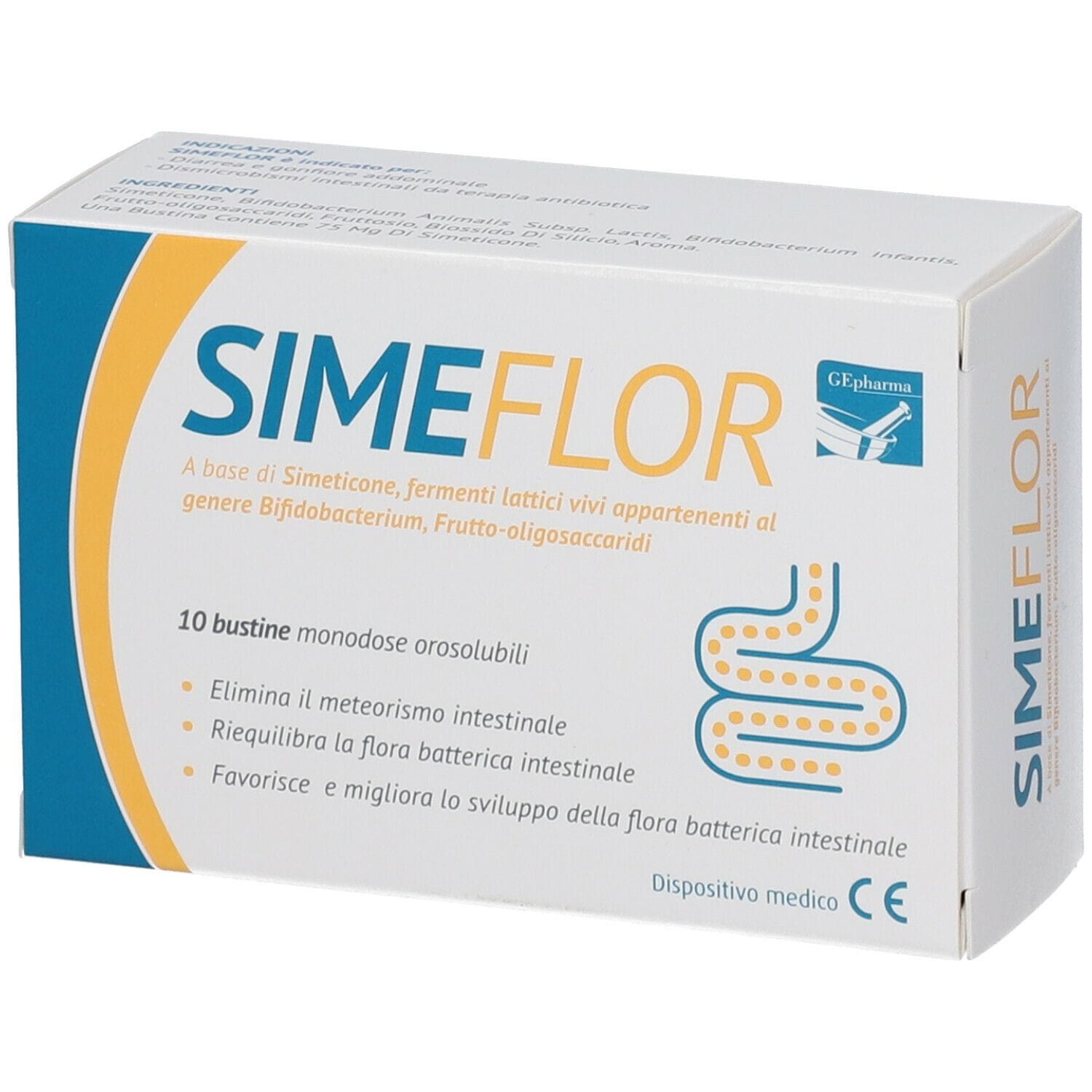 SIMEFLOR POLVERE OROSOLUBILE 10 BUSTINE MONODOSE 2 G
