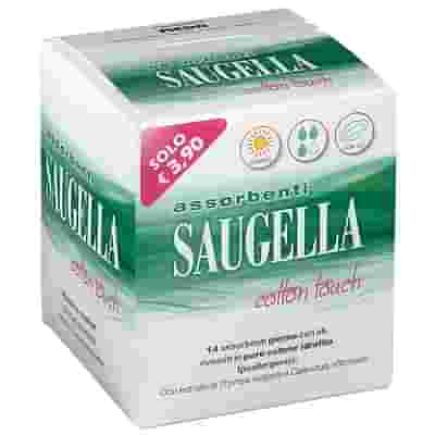 SAUGELLA COTTON TOUCH ASSORBENTI GIORNO 14 PEZZI TAGLIO PREZZO