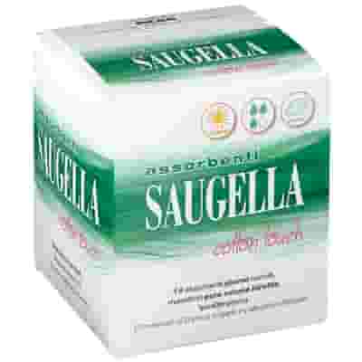 Assorbenti giorno Saugella Cotton Touch con ali, 14 pezzi