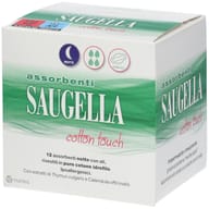 Assorbenti Notte Saugella Cotton Touch in Cotone, 12 Pezzi