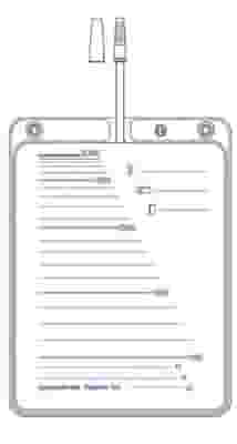 Sacca urina Easyone 2 litri tubo 130cm, confezione 30 pezzi
