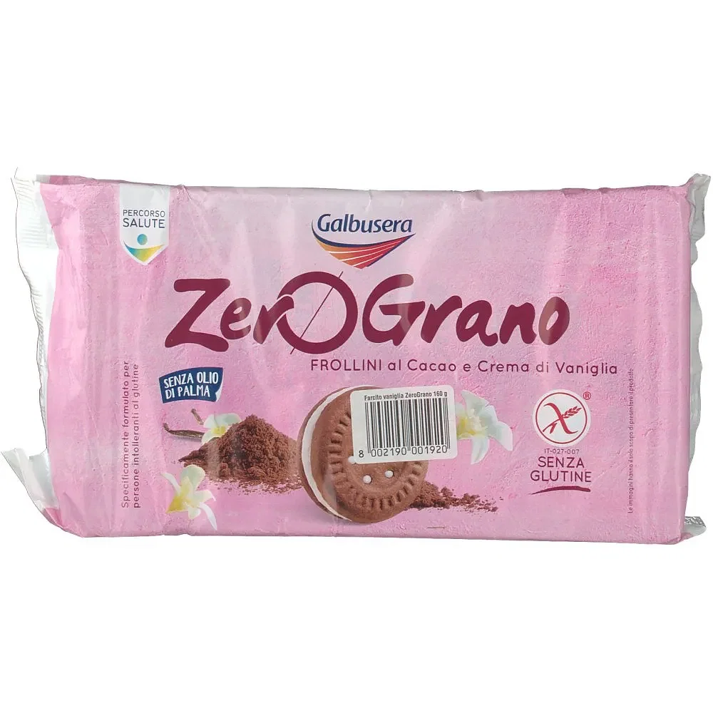 Zerograno Frollini Crema 160 G