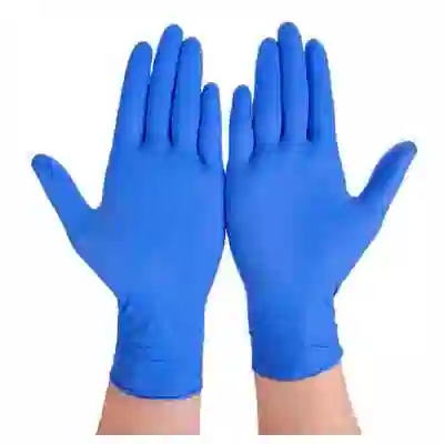 GUANTI NITRILE SENZA POLVERE P-RS 100 PEZZI
