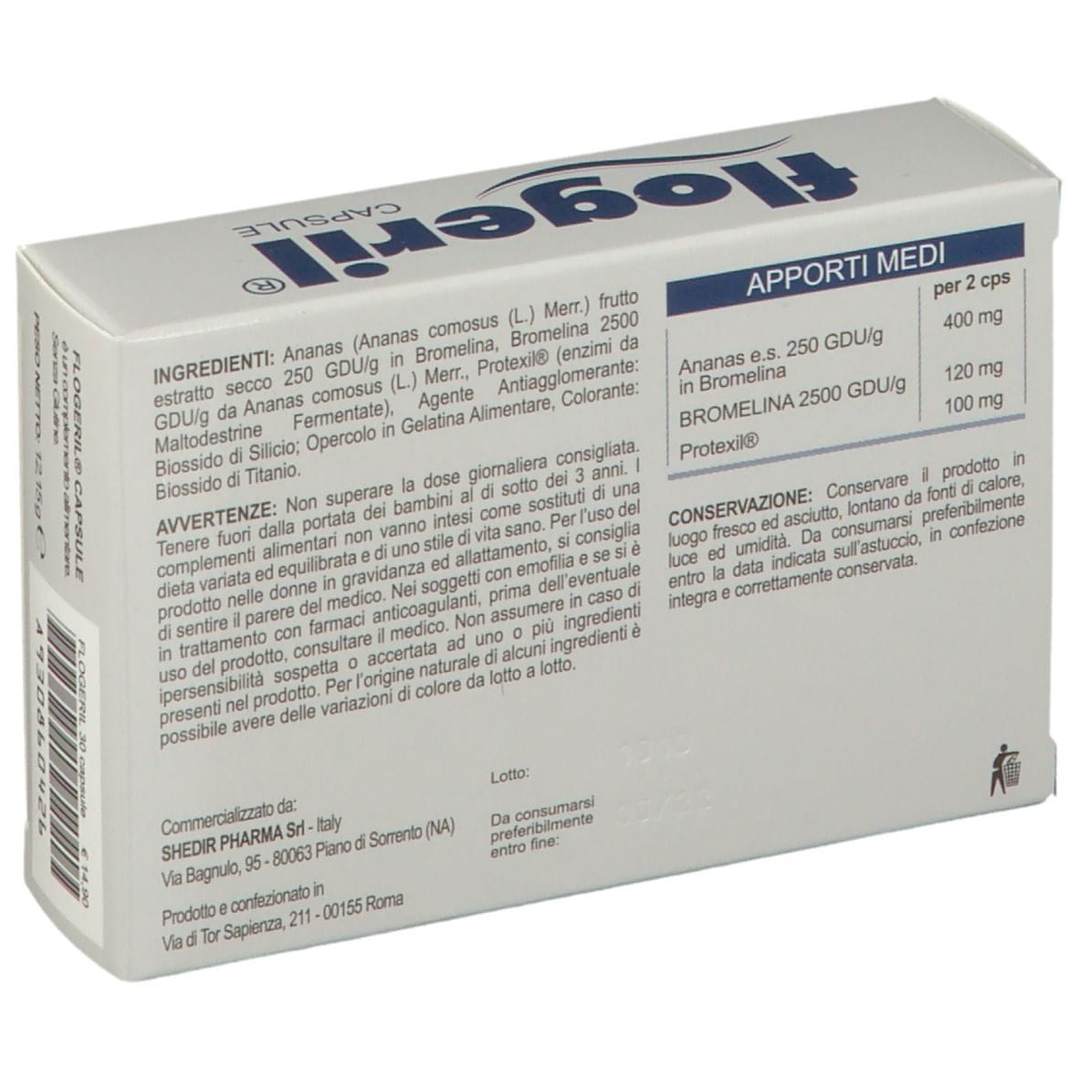 FLOGERIL 30 CAPSULE