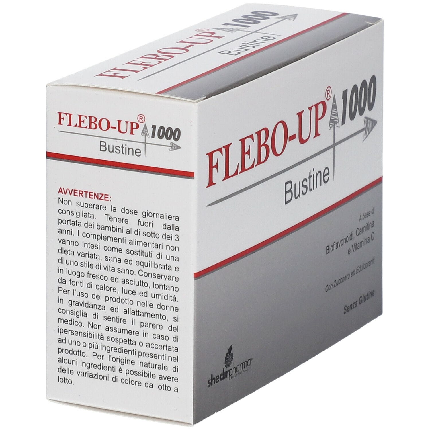 Integratore Flebo-Up 1000 per la circolazione, 18 bustine