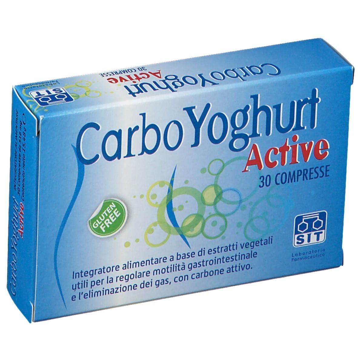 CARBOYOGHURT PLUS 30 COMPRESSE DA 565 MG
