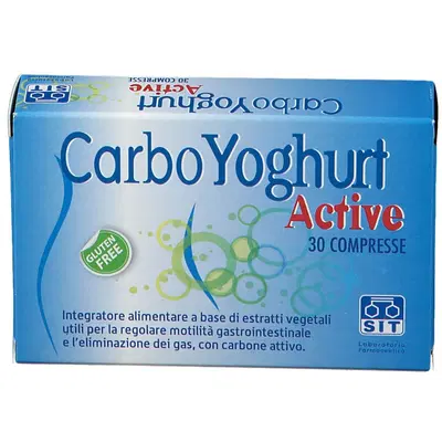 CARBOYOGHURT ACTIVE 30 COMPRESSE CARBOYOGHURT ACTIVE 30 COMPRESSE