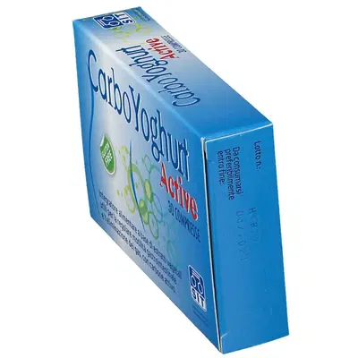 CARBOYOGHURT ACTIVE 30 COMPRESSE CARBOYOGHURT ACTIVE 30 COMPRESSE