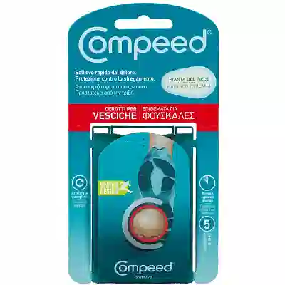 COMPEED VESCICHE PIANTA PIEDE 5 CEROTTI