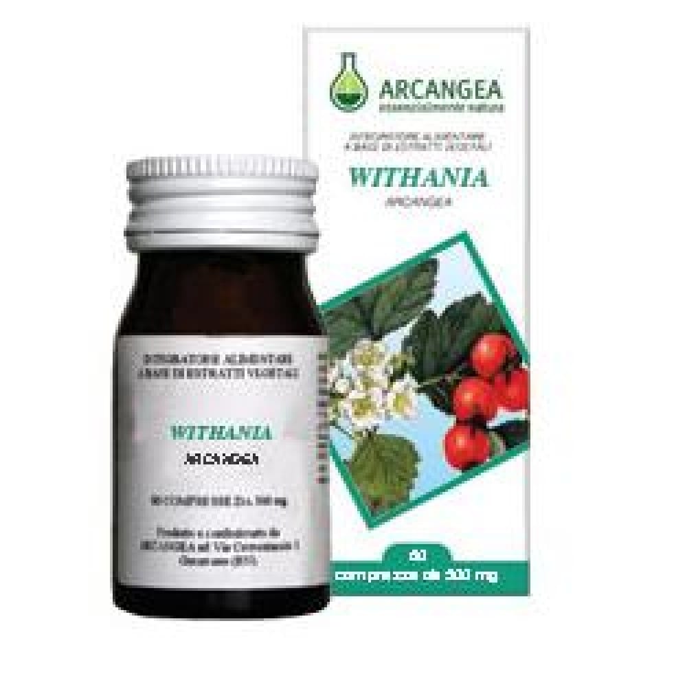 Integratore Arcangea Withania tonico-adattogeno, 60 capsule