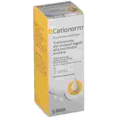 GOCCE OCULARI CATIONORM MULTIDOSE 10 ML