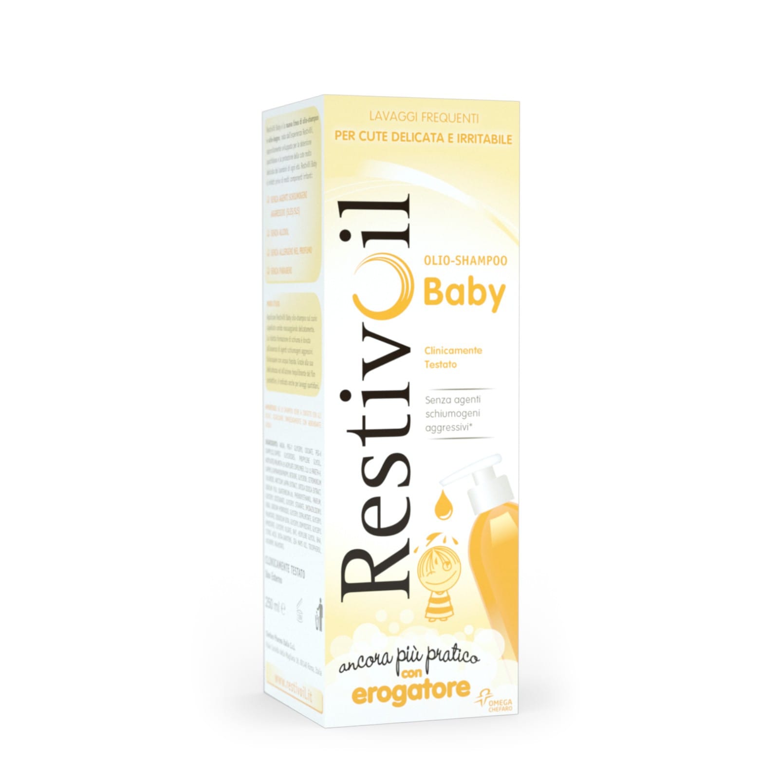 RESTIVOIL BABY SHAMPOO 250 ML