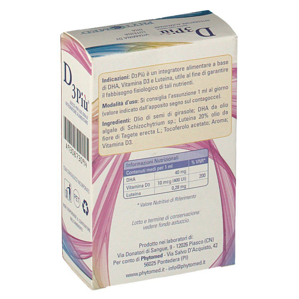D3PIU GOCCE 20 ML