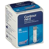 STRISCE MISURAZIONE GLICEMIA CONTOUR NEXT 25 PEZZI