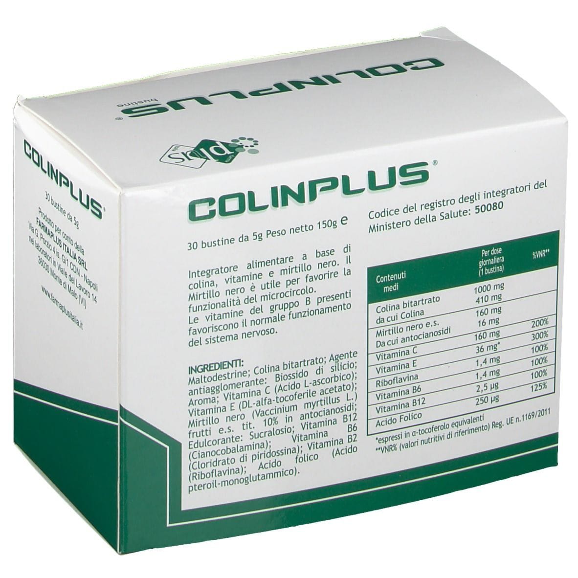 COLINPLUS 30 BUSTINE
