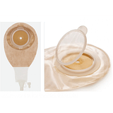 SACCA PER COLOSTOMIA ILEOSTOMIA UROSTOMIA POST OPERATORIA STERILE MONOUSO OBLO' D'ISPEZIONE STOMA VALVOLA DI SCARICO DIAMETRO 10/70MM RITAGLIABILE CAPACITA' 690ML 5 PEZZI