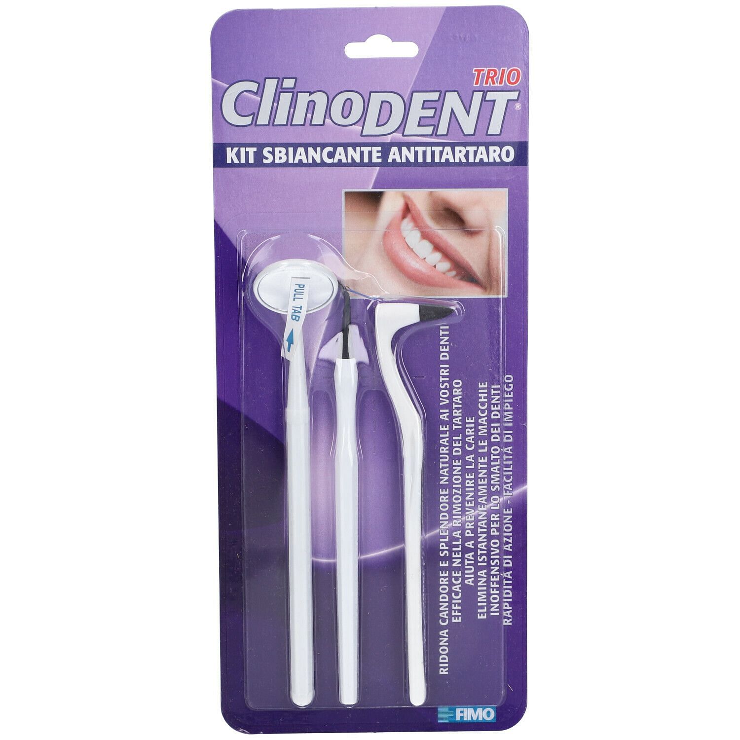 Clinodent Trio Sbiancante Anti Tartaro