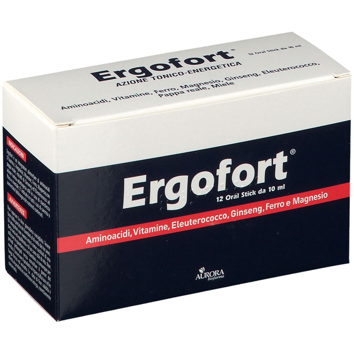 Ergofort 12 Bustine Stick Pack 10 Ml