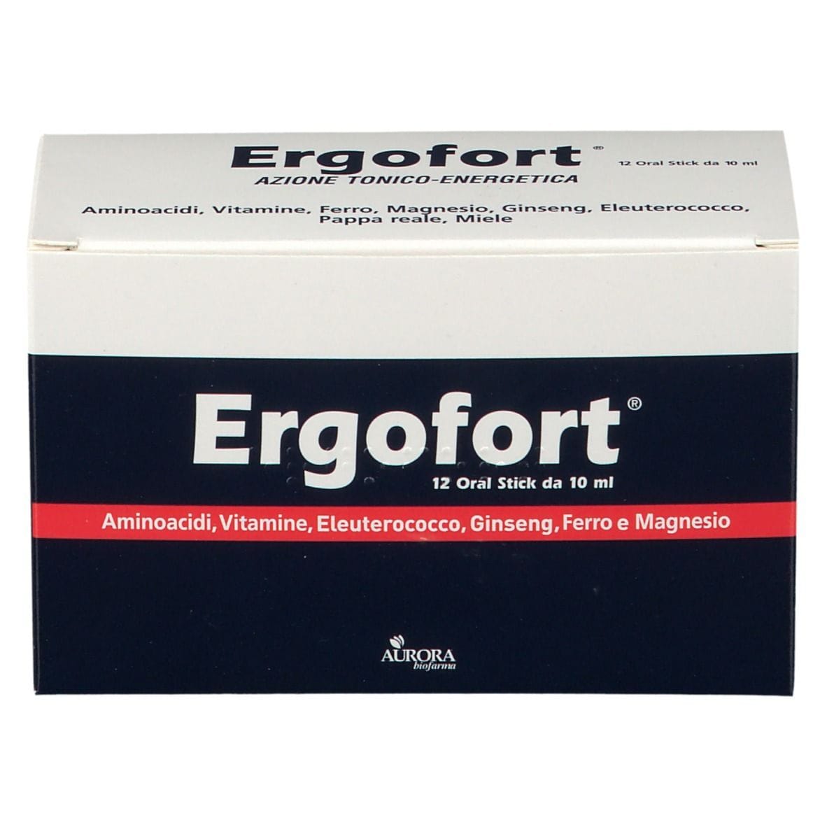 ERGOFORT 12 BUSTINE STICK PACK 10 ML