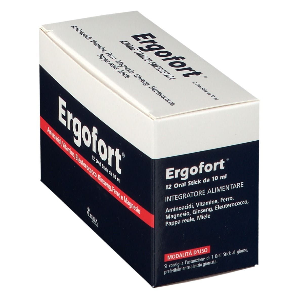 ERGOFORT 12 BUSTINE STICK PACK 10 ML