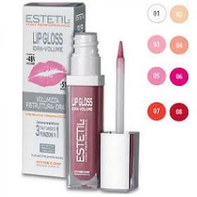 ESTETIL LIPGLOSS IDRAVOLUME BRILLIANT 01 6,5ML ESTETIL LIPGLOSS IDRAVOLUME BRILLIANT 01 6,5ML
