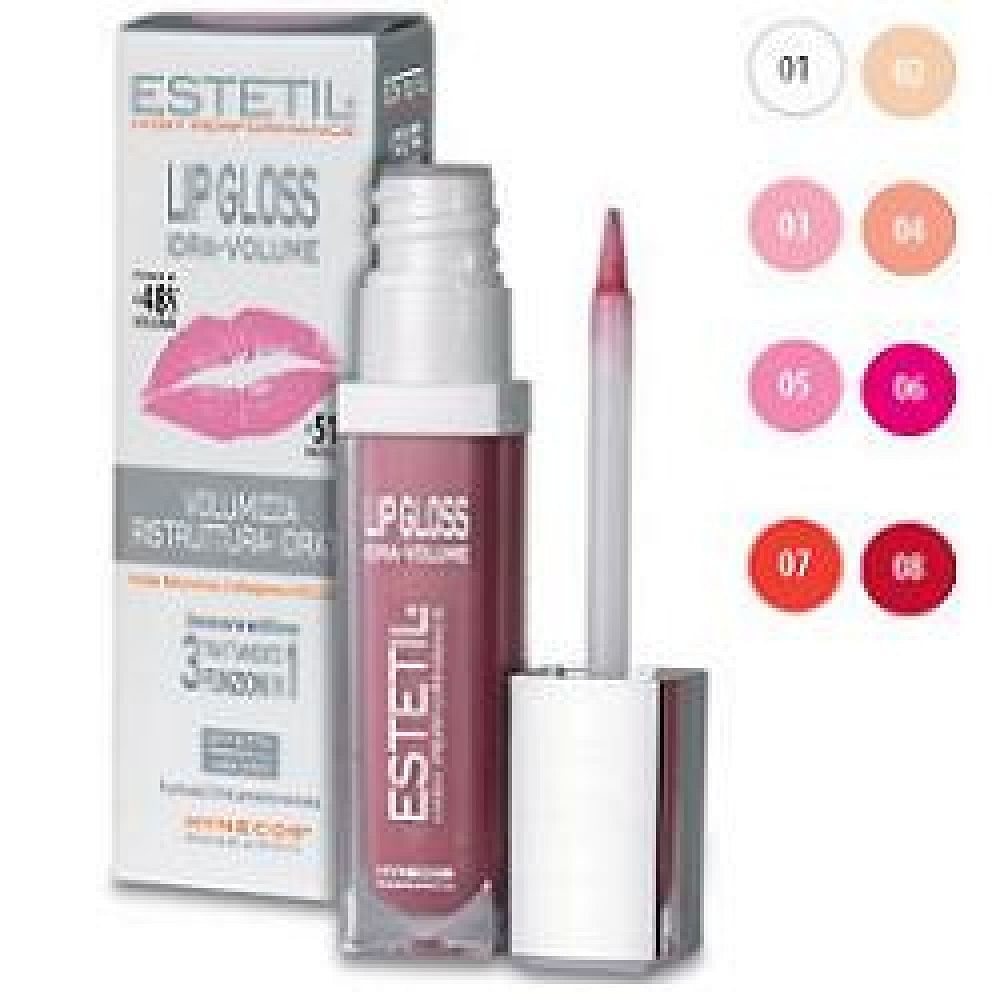 Estetil Lipgloss Idravolume Berry Red 05 6,5 Ml