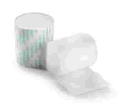 MEDICAZIONE ASSORBENTE IN POLIURETANO ESPANSO LIGASANO STRUTTURA A NIDO D'APE NON STERILE 300X10X0,3CM 2 PEZZI
