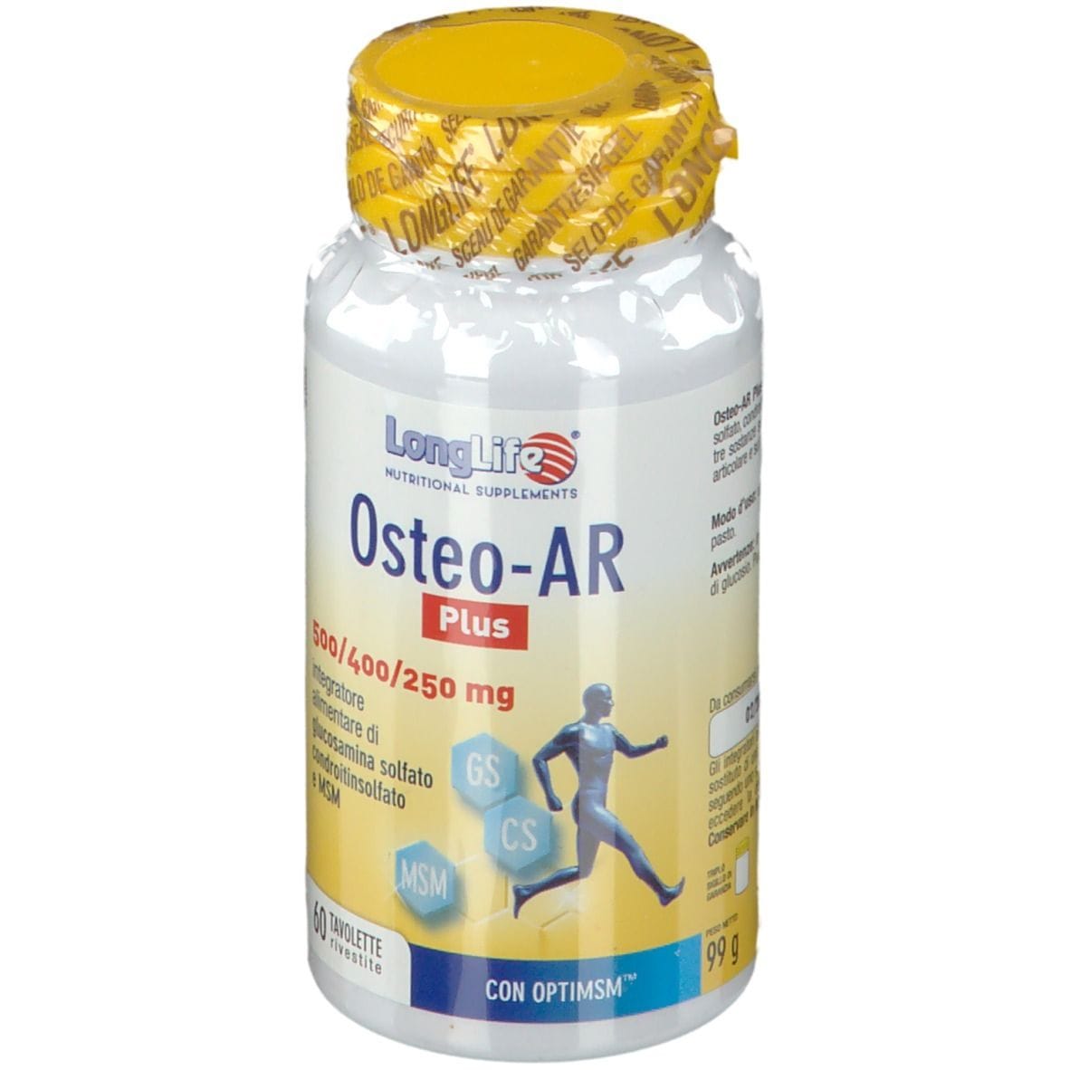 LONGLIFE OSTEO-AR PLUS 60 TAVOLETTE RIVESTITE