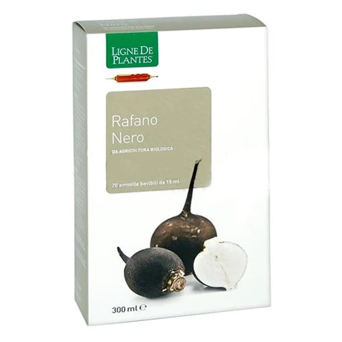 RAFANO NERO BIOLOGICO 20 AMPOLLE BEVIBILI DA 15 ML