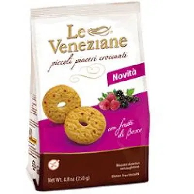 LE VENEZIANE BISCOTTI FRUTTI DI BOSCO 250 G LE VENEZIANE BISCOTTI FRUTTI DI BOSCO 250 G