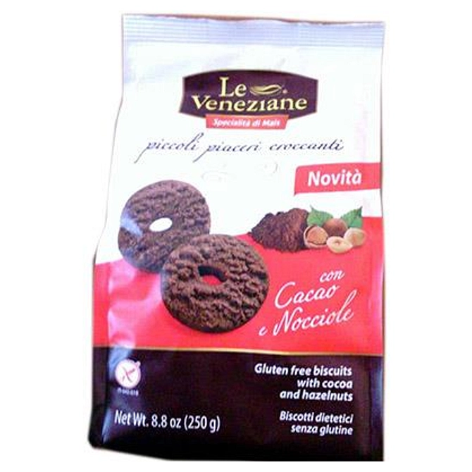 Le Veneziane Biscotti Cacao/Nocciola 250 G