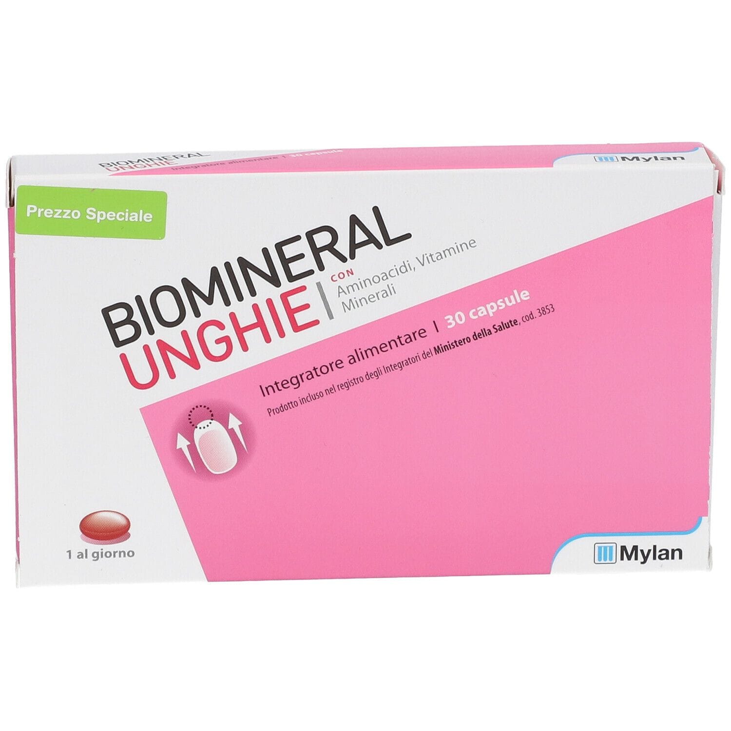 BIOMINERAL UNGHIE 30 CAPSULE TAGLIO PREZZO