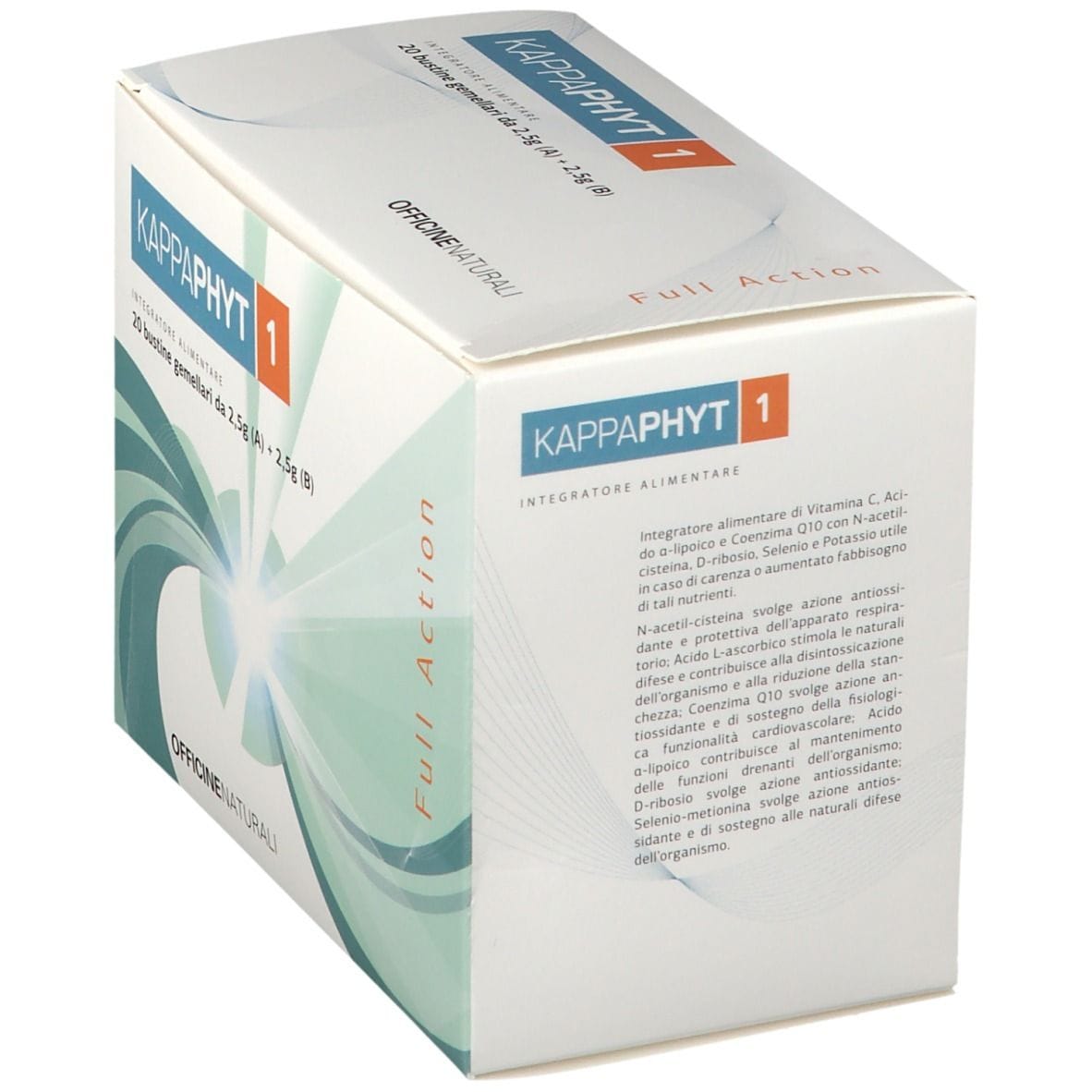 KAPPAPHYT 1 20 BUSTINE GEMELLARI DA 2,5 G A + 2,5 G B