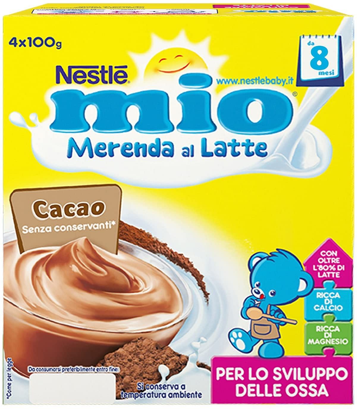 Mio Merenda Cacao 4 X 100 G