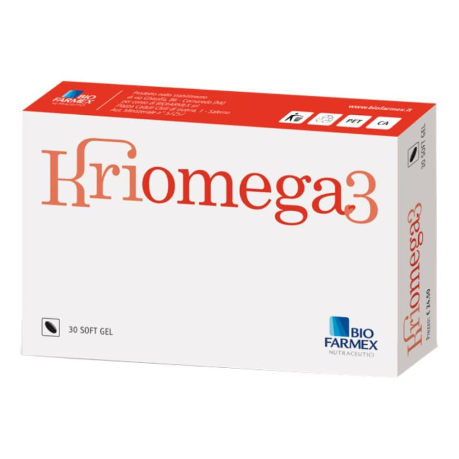 KRIOMEGA 3 30 CAPSULE SOFTGEL