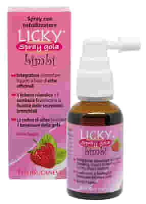 LICKY SPRAY GOLA BIMBI FRAGOLA 30 ML