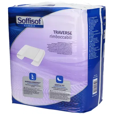 TRAVERSA PER INCONTINENZA SOFFISOF CLASSIC 80X180 15 PEZZI TRAVERSA PER INCONTINENZA SOFFISOF CLASSIC 80X180 15 PEZZI