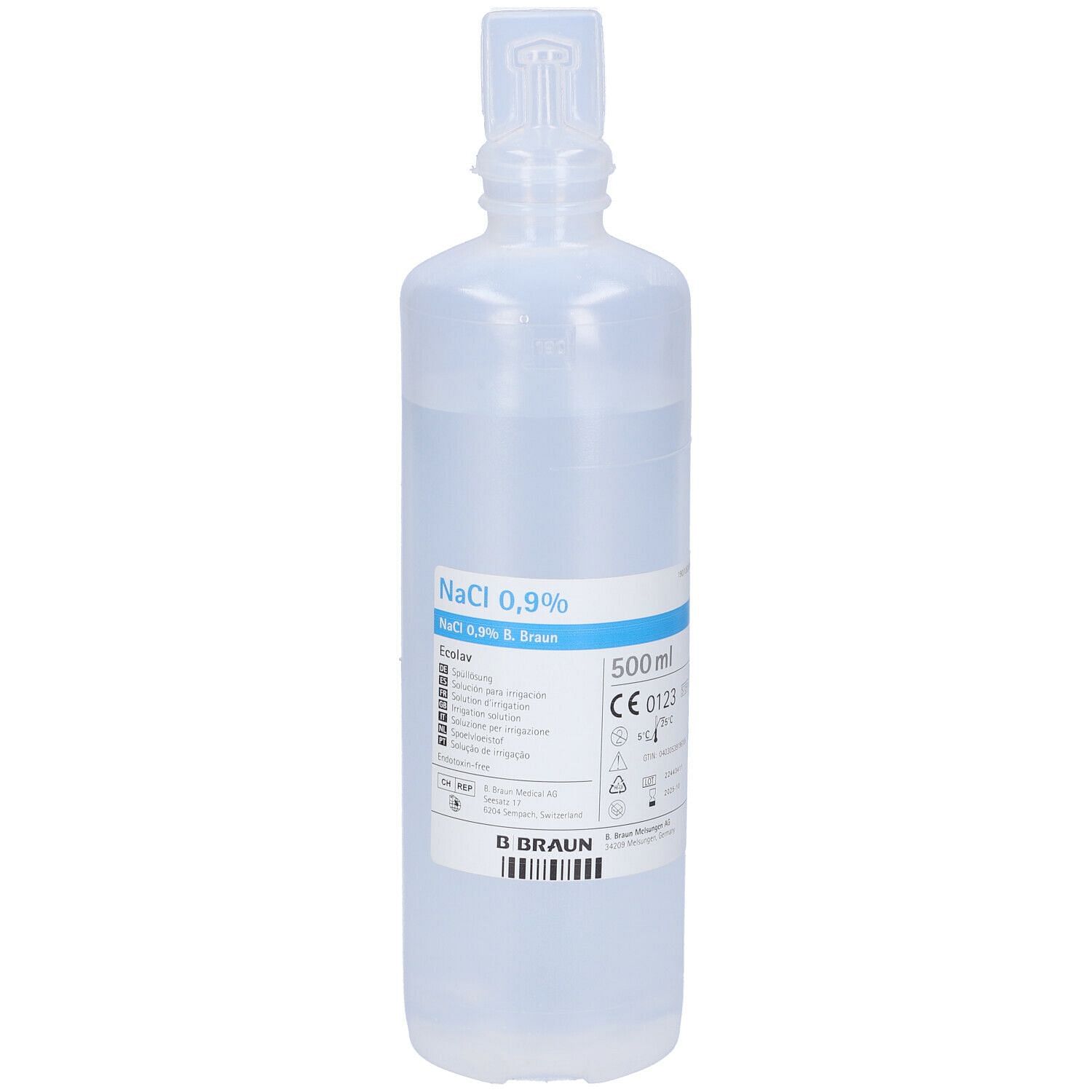 Soluzione Fisiologica Flacone Da 500 Ml