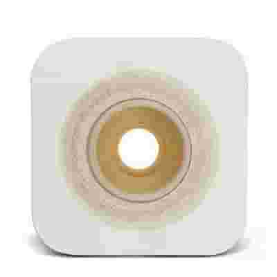 PLACCA CONVESSA NATURA+ PRETAGLIATA 13 MM FLANGIA 45 MM DURAHESIVE E CEROTTO MICROPOROSO 5 PEZZI