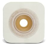 PLACCA CONVESSA NATURA+ PRETAGLIATA 16 MM FLANGIA 45 MM DURAHESIVE E CEROTTO MICROPOROSO 5 PEZZI