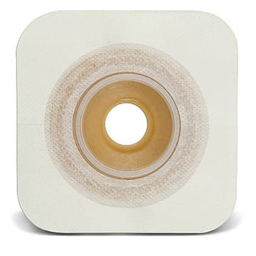 Placca Convessa Natura+ Pretagliata 19 Mm Flangia 45 Mm Durahesive E Cerotto Microporoso 5 Pezzi